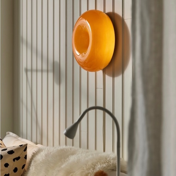 IKEA VARMBLIXT Orange Donut Table Wall Lamp Sabine Marcellis New in Box - Picture 4 of 7